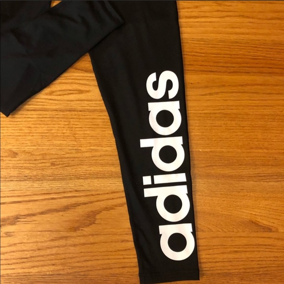 Adidas logo tights - Picture 2 of 5